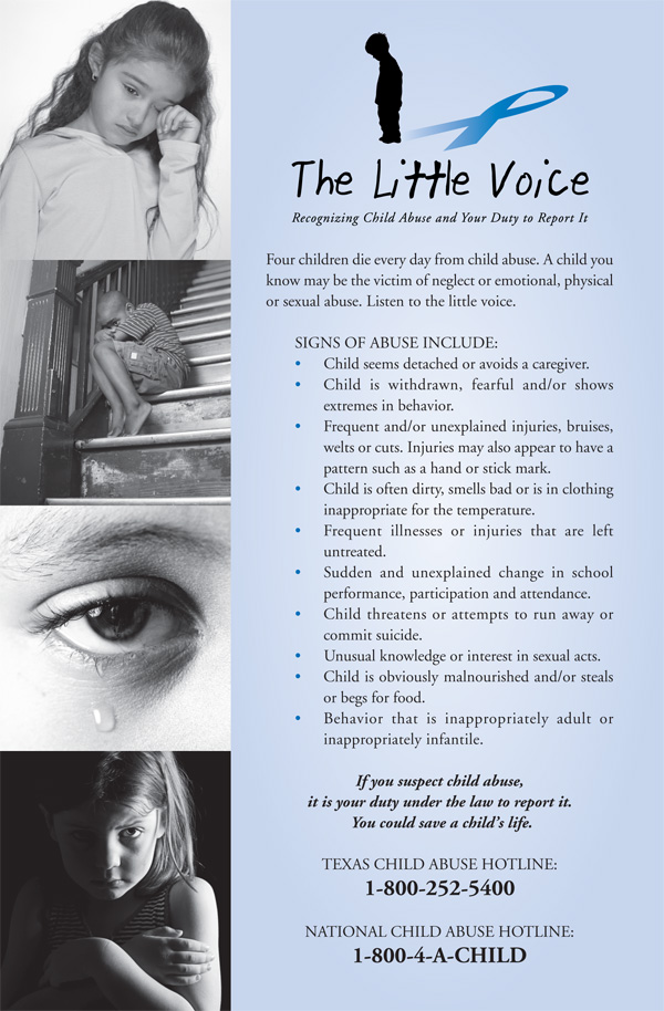 The Little Voice - Recognizing Child Abuse and Your Duty to Report It